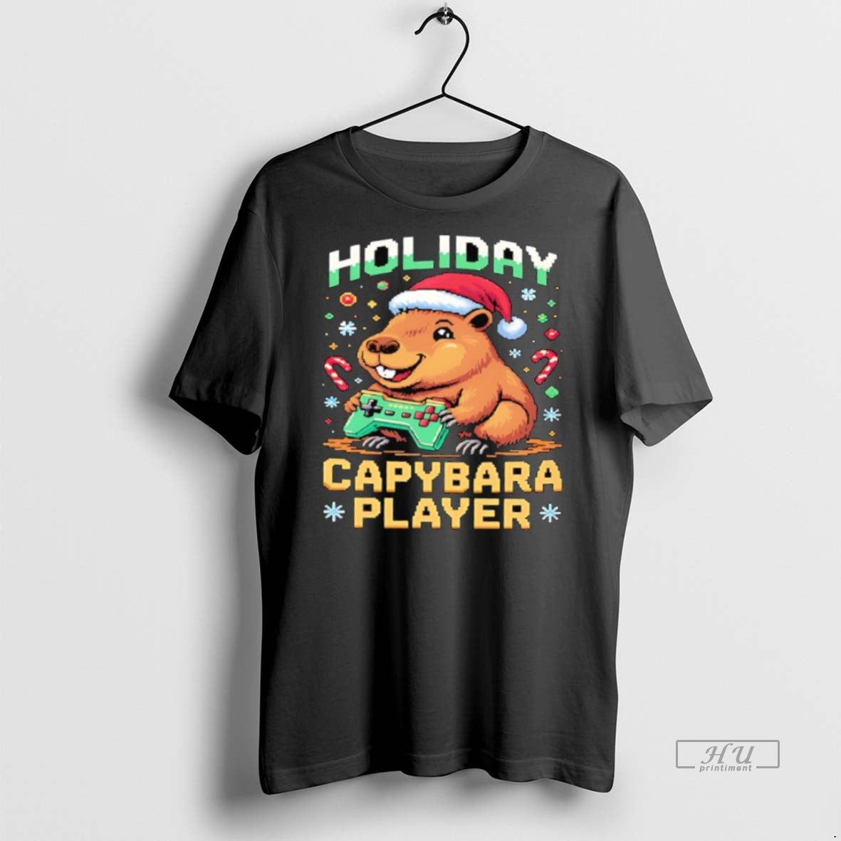 Officials Holiday Capybara Player Christmas Tee Shirt Sweater