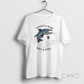 Officials Hooked A Not A Fish Graphic Fishing Premium T Shirt Sweater