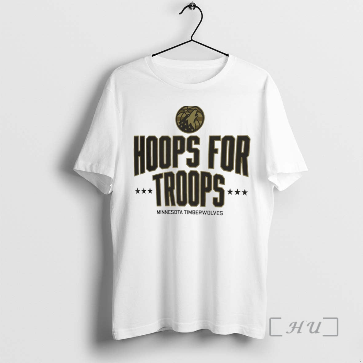 Officials Hoops For Troops Minnesota Timberwolves Basketball Circle