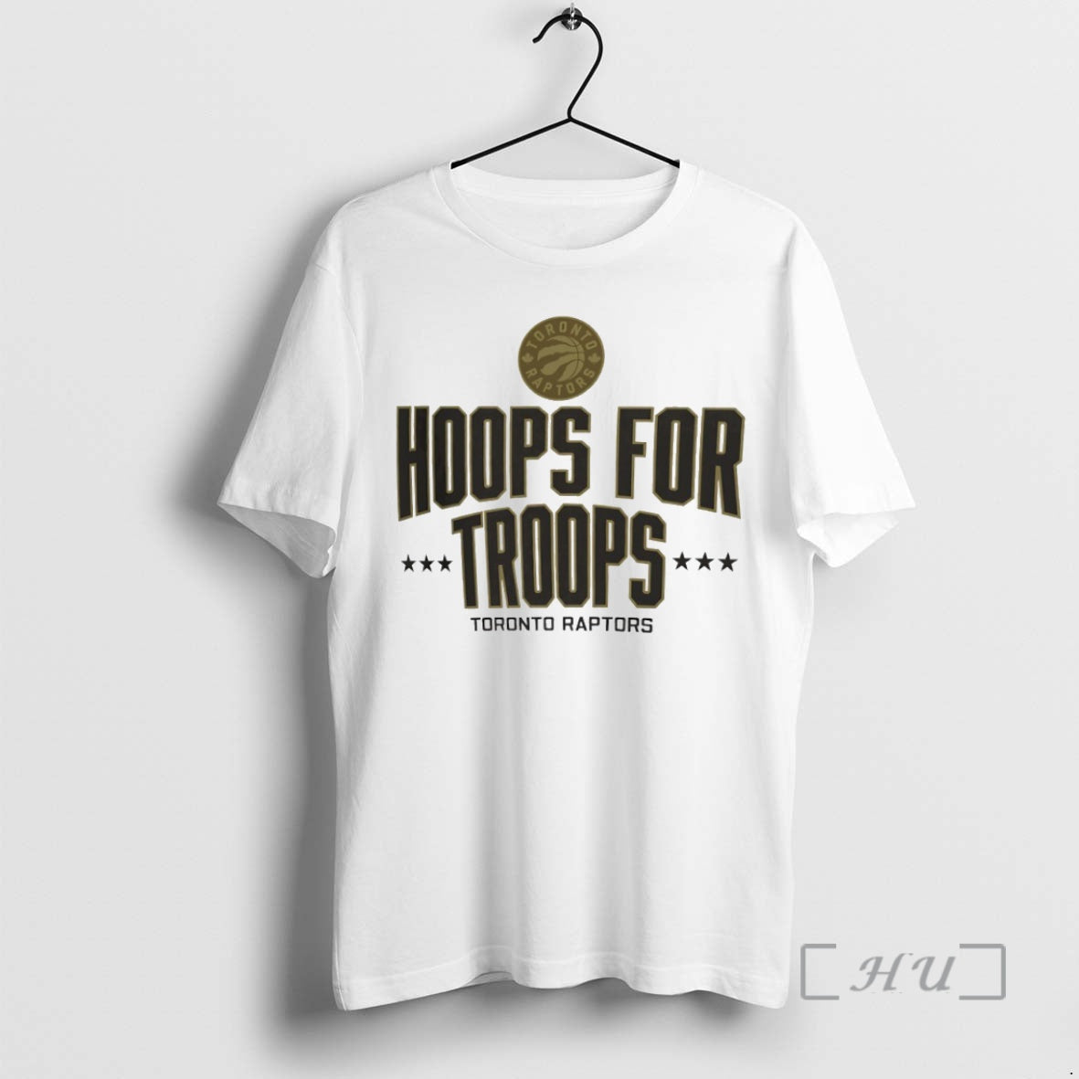Officials Hoops For Troops Toronto Raptors Basketball Circle