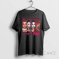 Officials Horror Girl We Wear Pink In October Breast Cancer Awareness Premium T Shirt Sweater