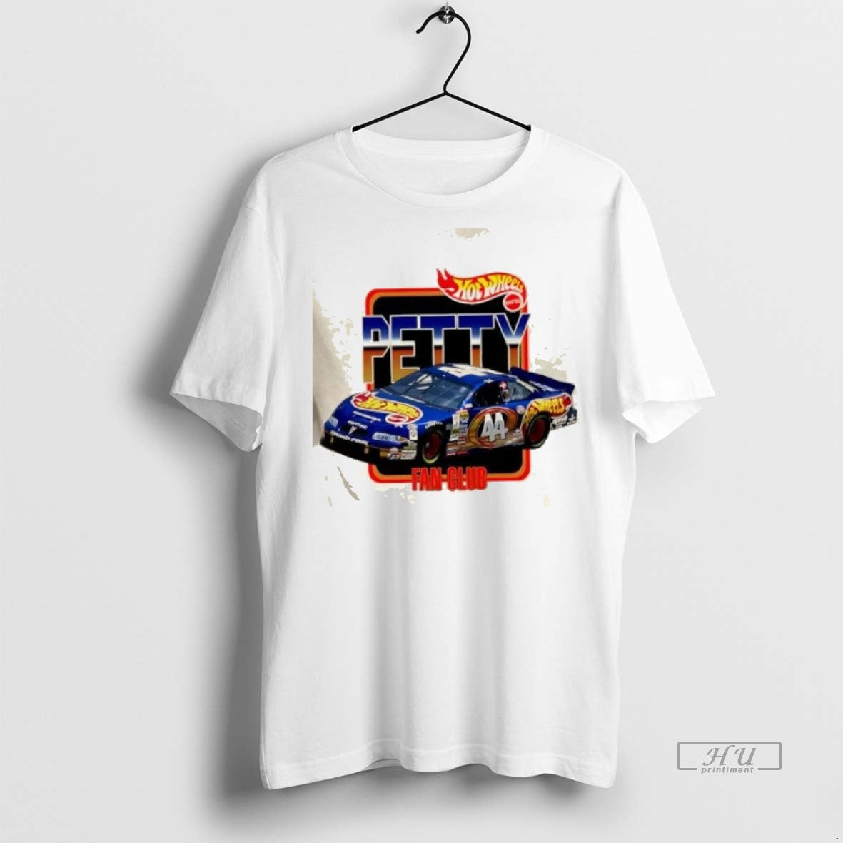 Officials Hot Wheels Kyle Petty Fan Club Graphic Tee Shirt Sweater
