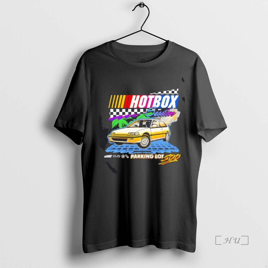 Officials Hotbox Session Parking Lot 500 Nascar Graphic T Shirt Sweater