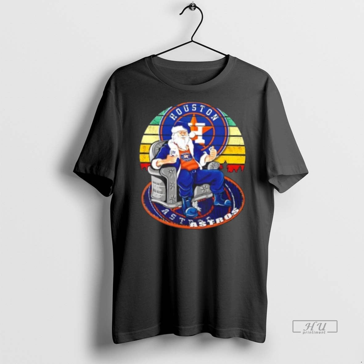 Officials Houston Astros X Santa Claus Christmas Vintage Premium Tee Shirt Sweater
