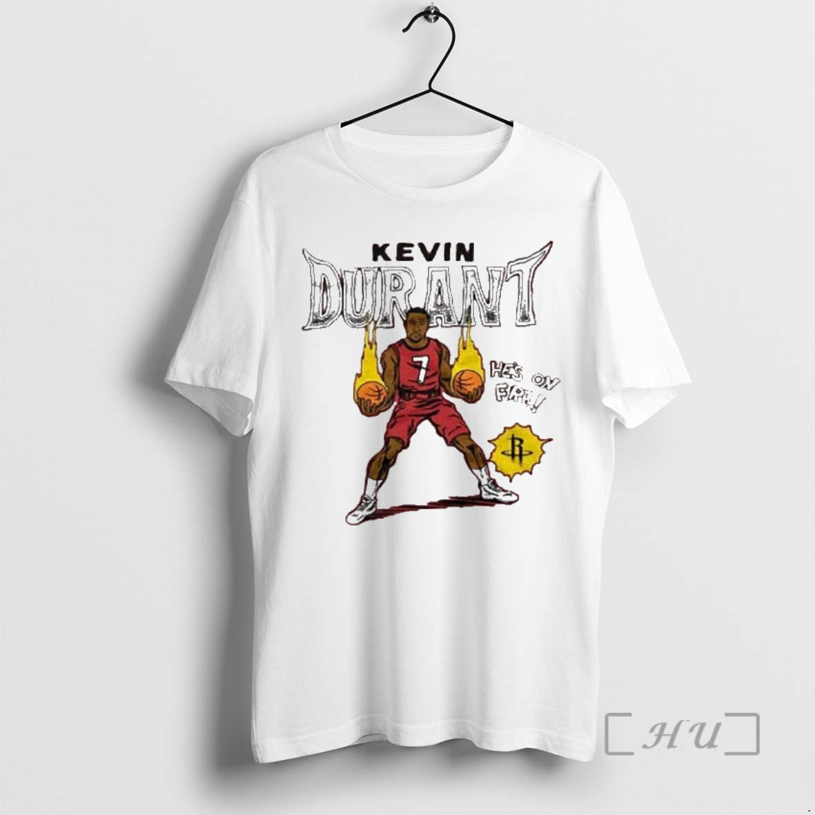 Officials Houston Rockets Comic Book Kevin Durant T Shirt Sweater