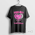 Officials Houston Texans Football X Pink Out Hearts