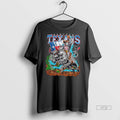 Officials Houston Texans Wrangler Football Fire Graphic Tee Shirt Sweater