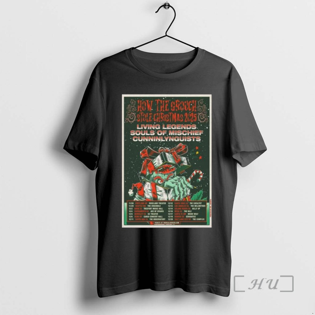 Officials How The Grouch Stole Xmas Show 2025 Long Sleve T Shirt Sweater