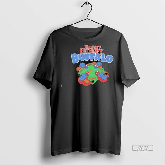 Officials Hungry Hungry Buffalo Graphic Premium Tee Shirt Sweater
