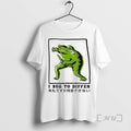 Officials I Beg To Differ Frog Premium T Shirt Sweater