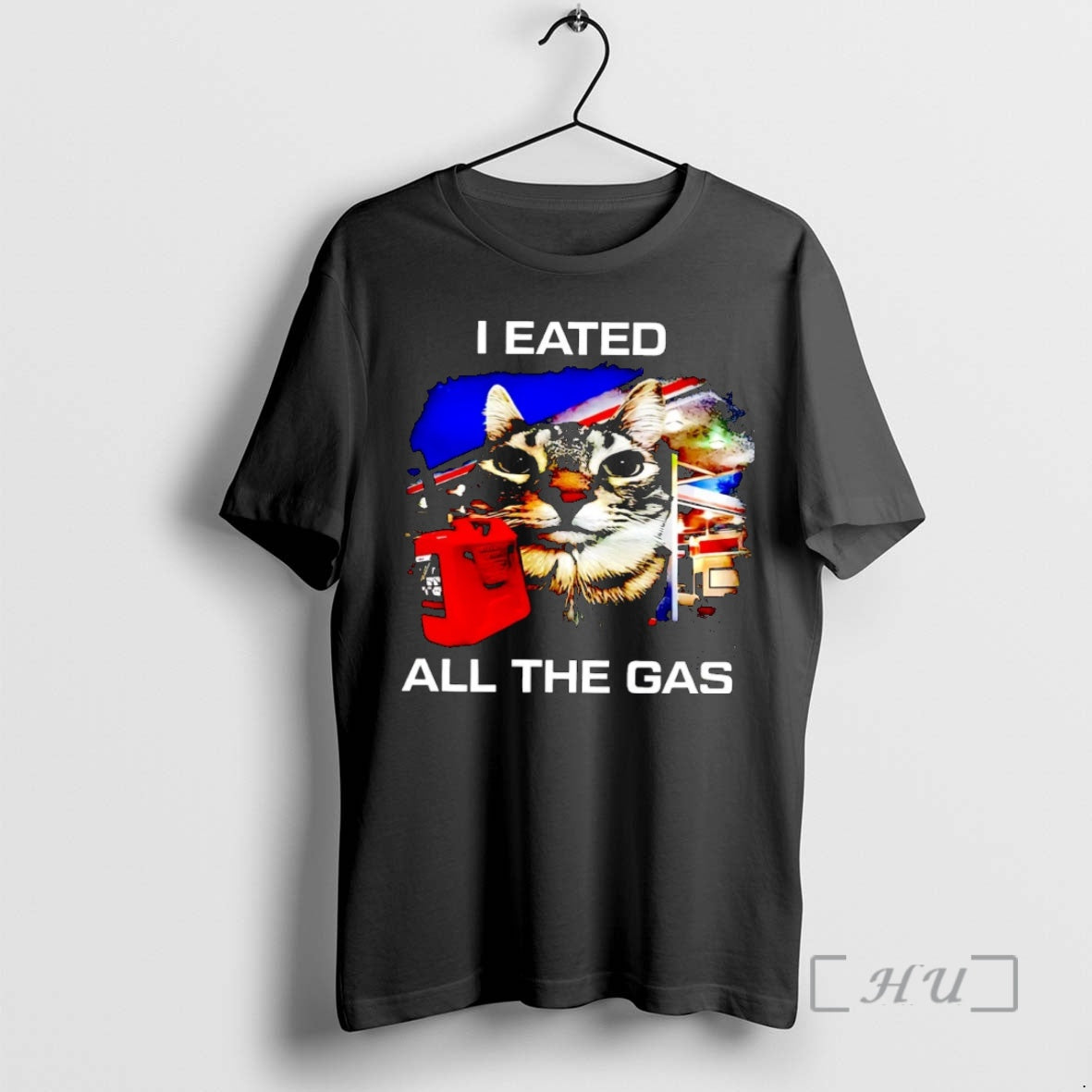 Officials I Eated All The Gas Cat Christmas