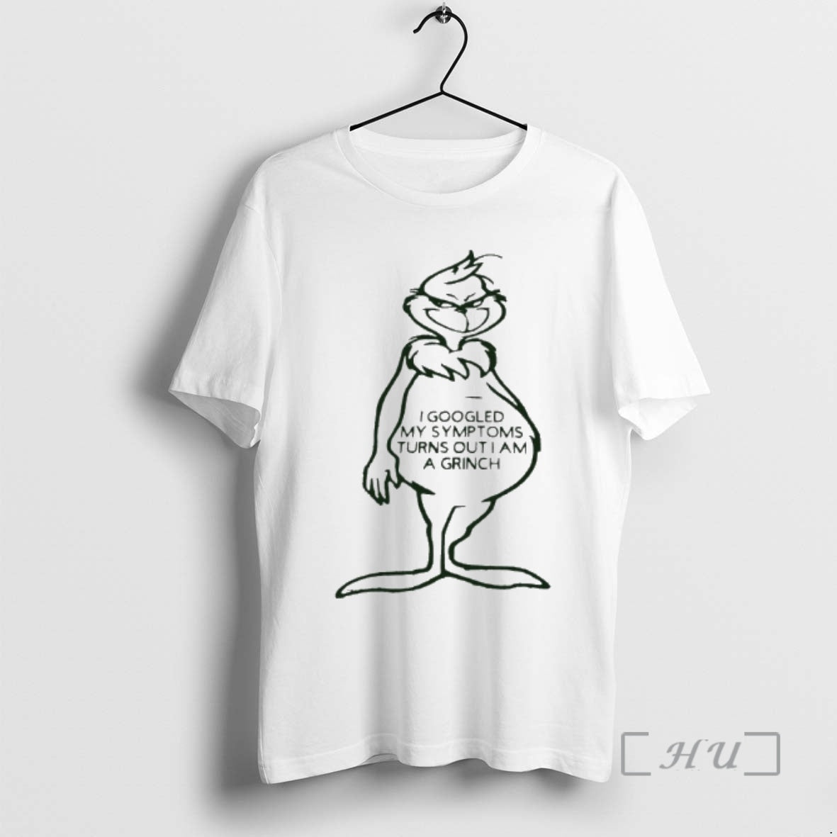 Officials I Googled My Symptoms Turns Out I Am A Grinch Premium T Shirts Sweater