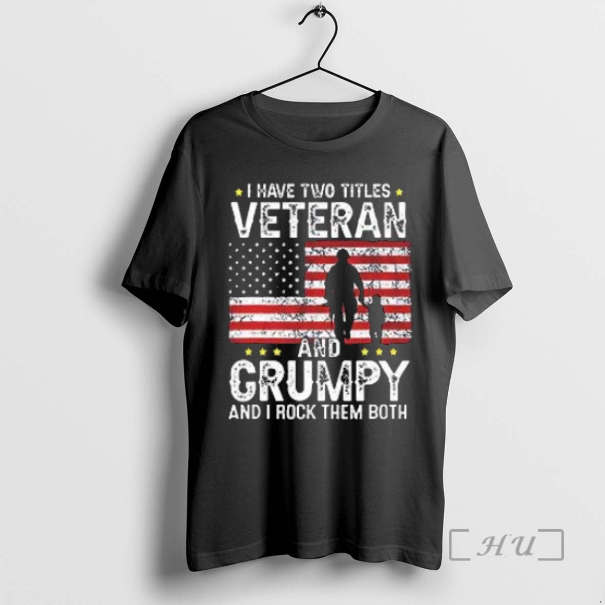 Officials I Have Two Titles Veteran And Grumpy And I Rock Them Both Retro Premium