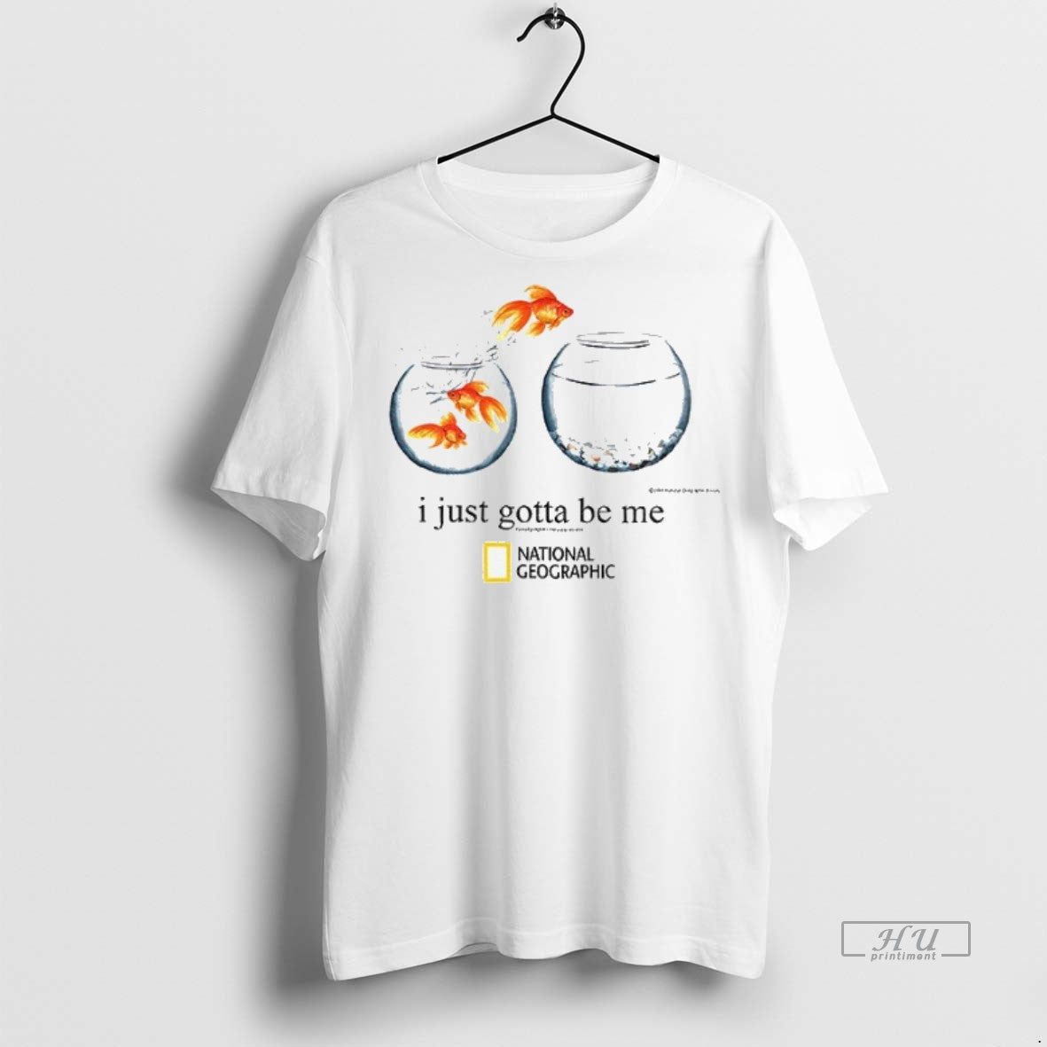 Officials I Just Gotta Be Me Goldfish Tee Shirt Sweater