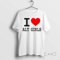 Officials I Love Alt Girls Red Heart