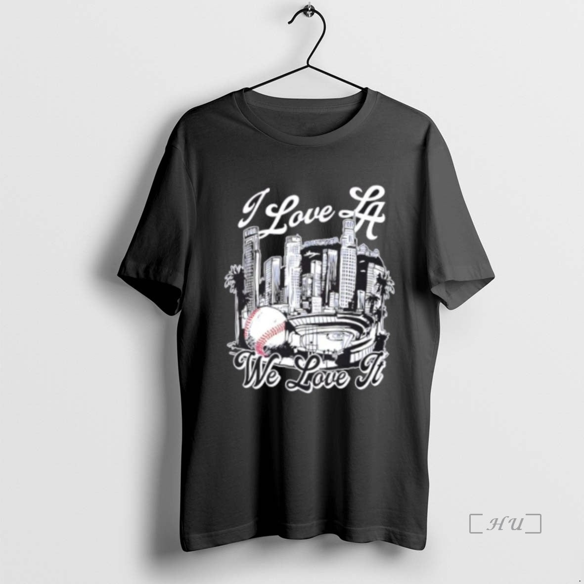 Officials I Love Los Angeles Baseball We Love It Premium T Shirt Sweater