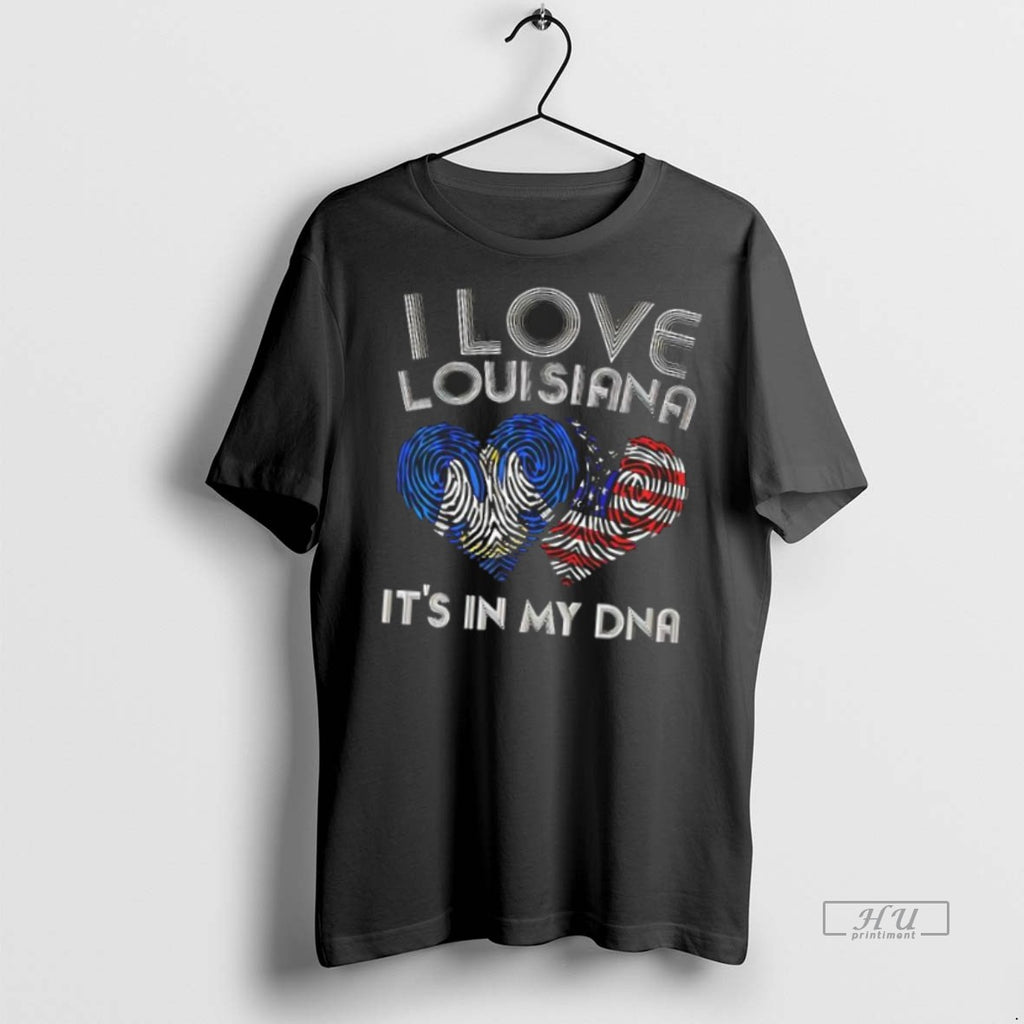 Officials I Love Louisiana Its In My Dna Tee Shirt Sweater