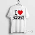 Officials I Love Standalone Games Christmas Premium T Shirt Sweater
