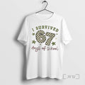 Officials I Survived 67 Days Of School Teachers Students Six Seven 90s Tee Shirt Sweater