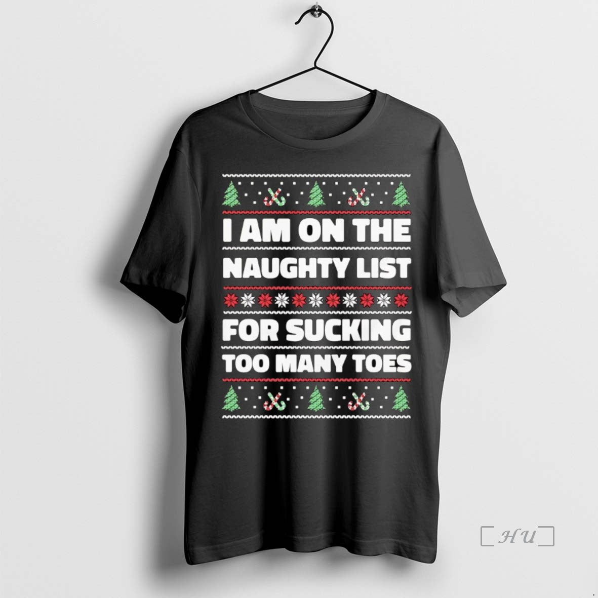 Officials I Am On The Naughty List For Sucking Too Many Toes Christmas Sweat