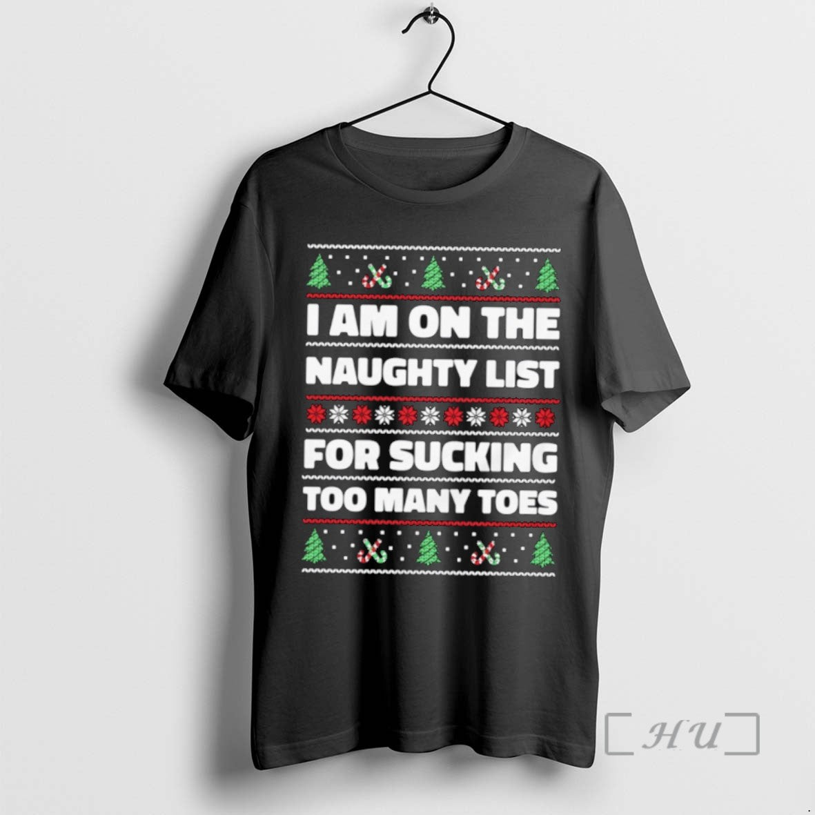 Officials I Am On The Naughty List For Sucking Too Many Toes Ugly Christmas Sweat