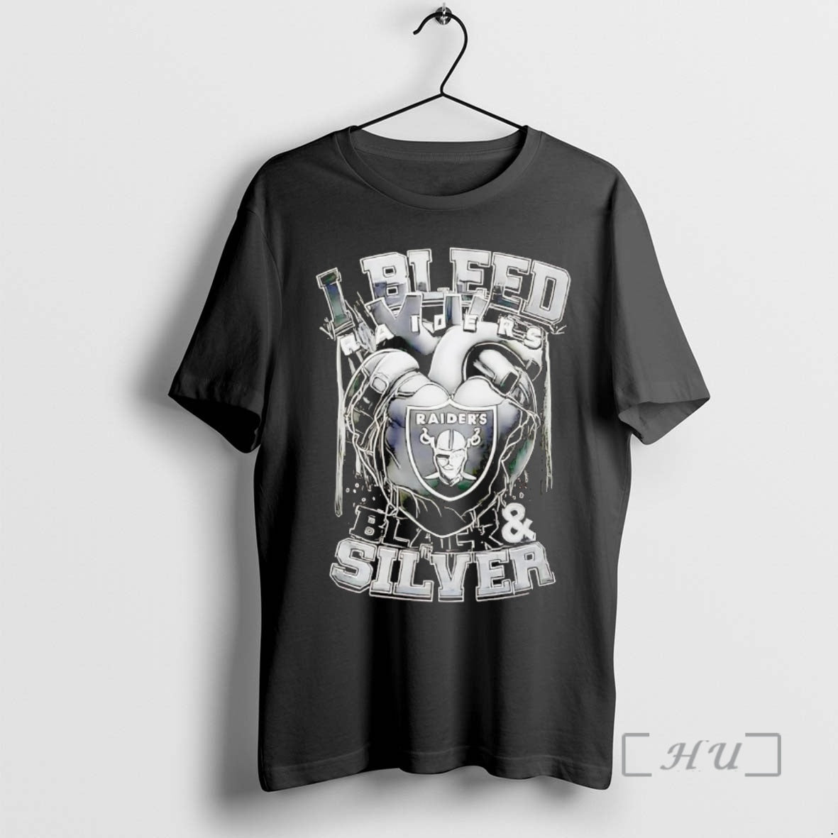 Officials I Bleed Raiders Black And Silver