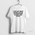 Officials I Cant Cry About Having A Lot On My Plate Premium T Shirts Sweater