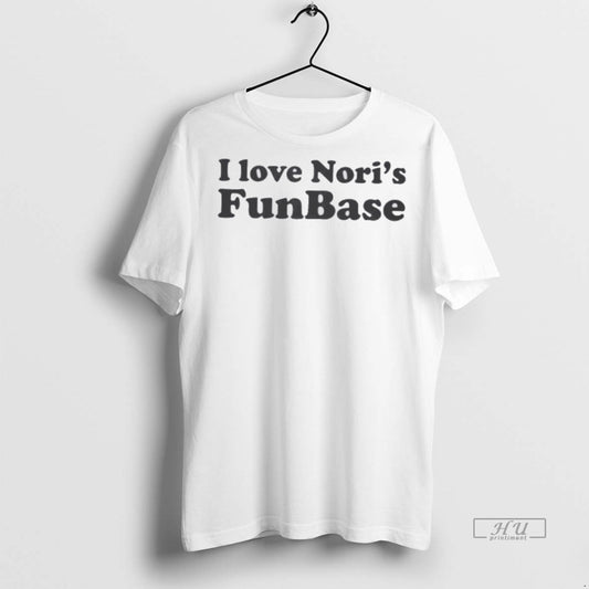 Officials I Love Noris Funbase Graphic Tee Shirt Sweater
