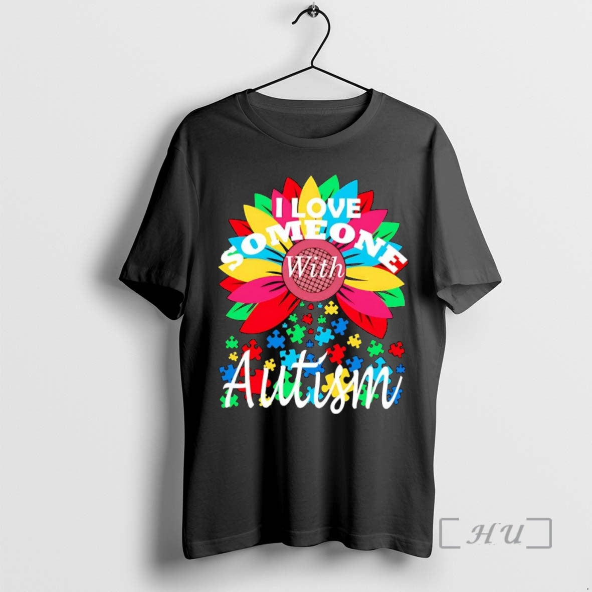 Officials I Love Someone With Autism Floral