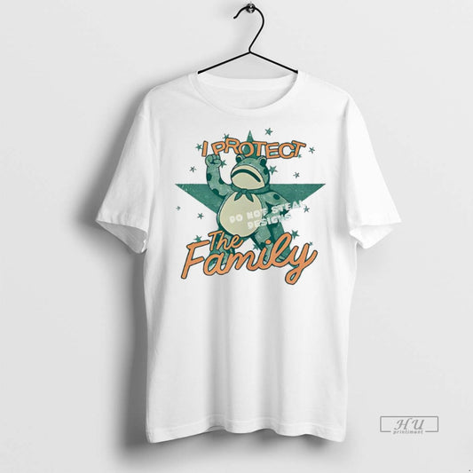 Officials I Protect The Family Frog Star Meme Graphic Tee Shirt Sweater