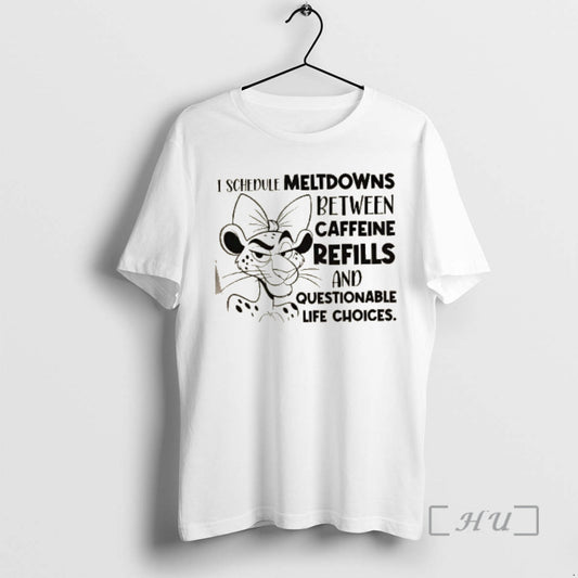 Officials I Schedule Meltdowns Between Caffeine Refills And Questionable Life Choices Premium T Shirt Sweater