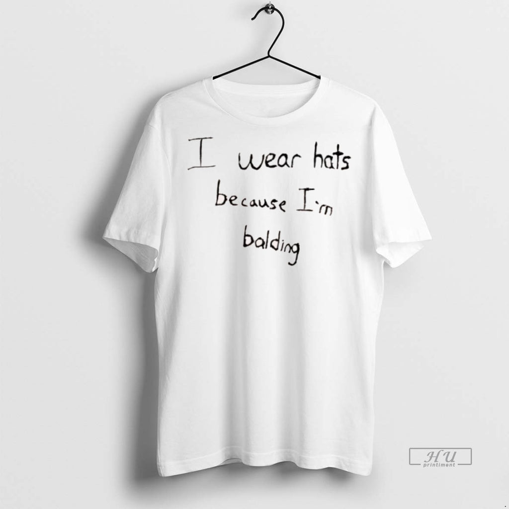 Officials I Wear Hats Because Im Balding Tee Shirt Sweater