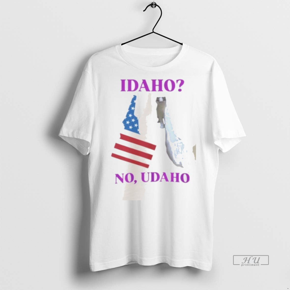 Officials Idaho No Udaho Graphic Tee Shirt Sweater