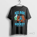 Officials Ice Age Hockey Stone Cold Slapshots T Shirt Sweater