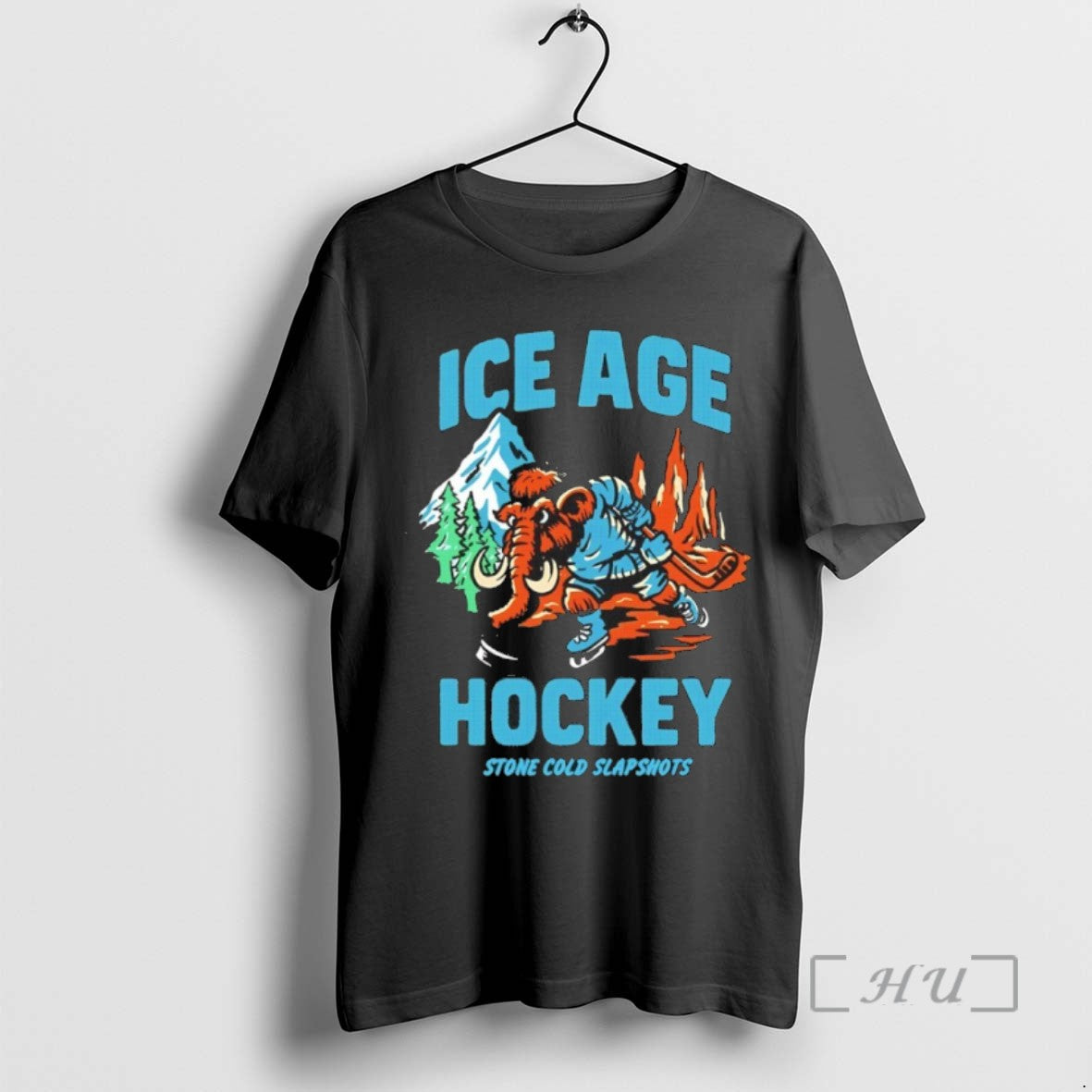 Officials Ice Age Hockey Stone Cold Slapshots T Shirt Sweater