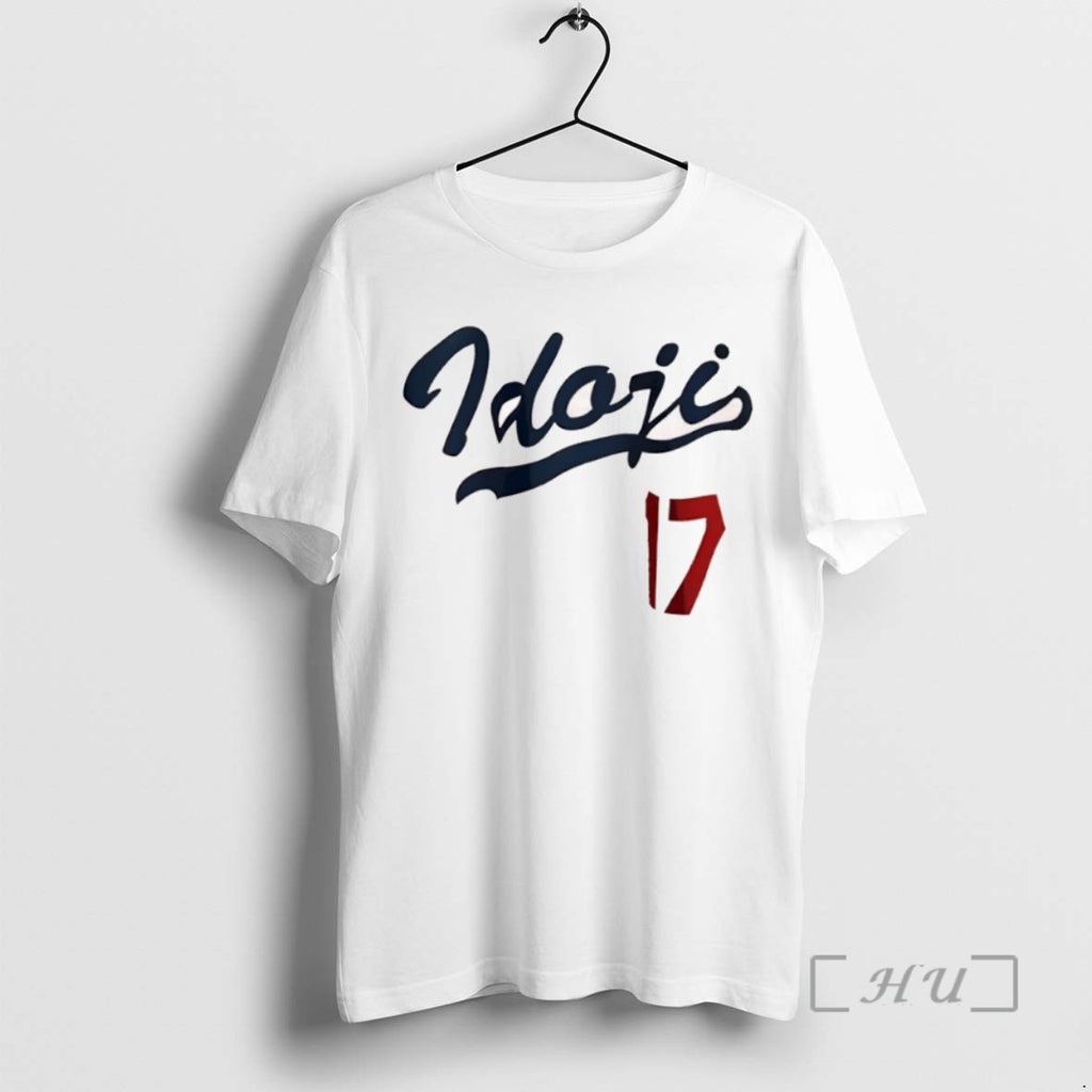 Officials Idoji Shohei Ohtani 17 Los Angeles Dodgers Baseball Tee Shirt Sweater