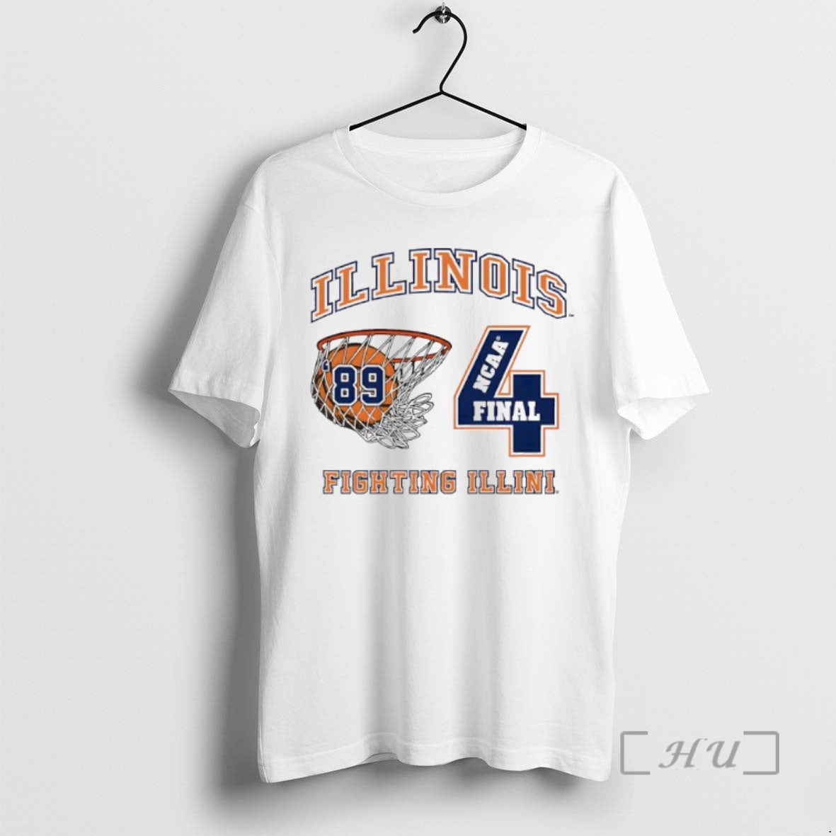 Officials Illinois Fighting Illini Vintage 89 Final Four