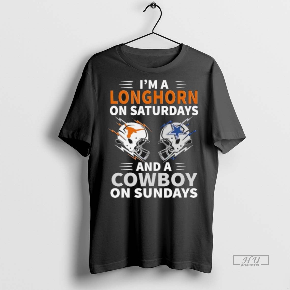 Officials Im A Longhorn On Saturdays And A Cowboy On Sundays 2025 Premium