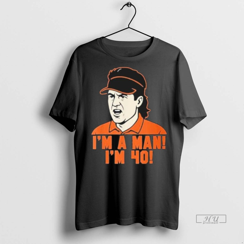 Officials Im A Man Im 40 M Gundy Osu Cowboys Tee Shirt Sweater