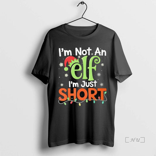 Officials Im Not An Elf Im Just Short Christmas Matching Elf Premium T Shirt Sweater