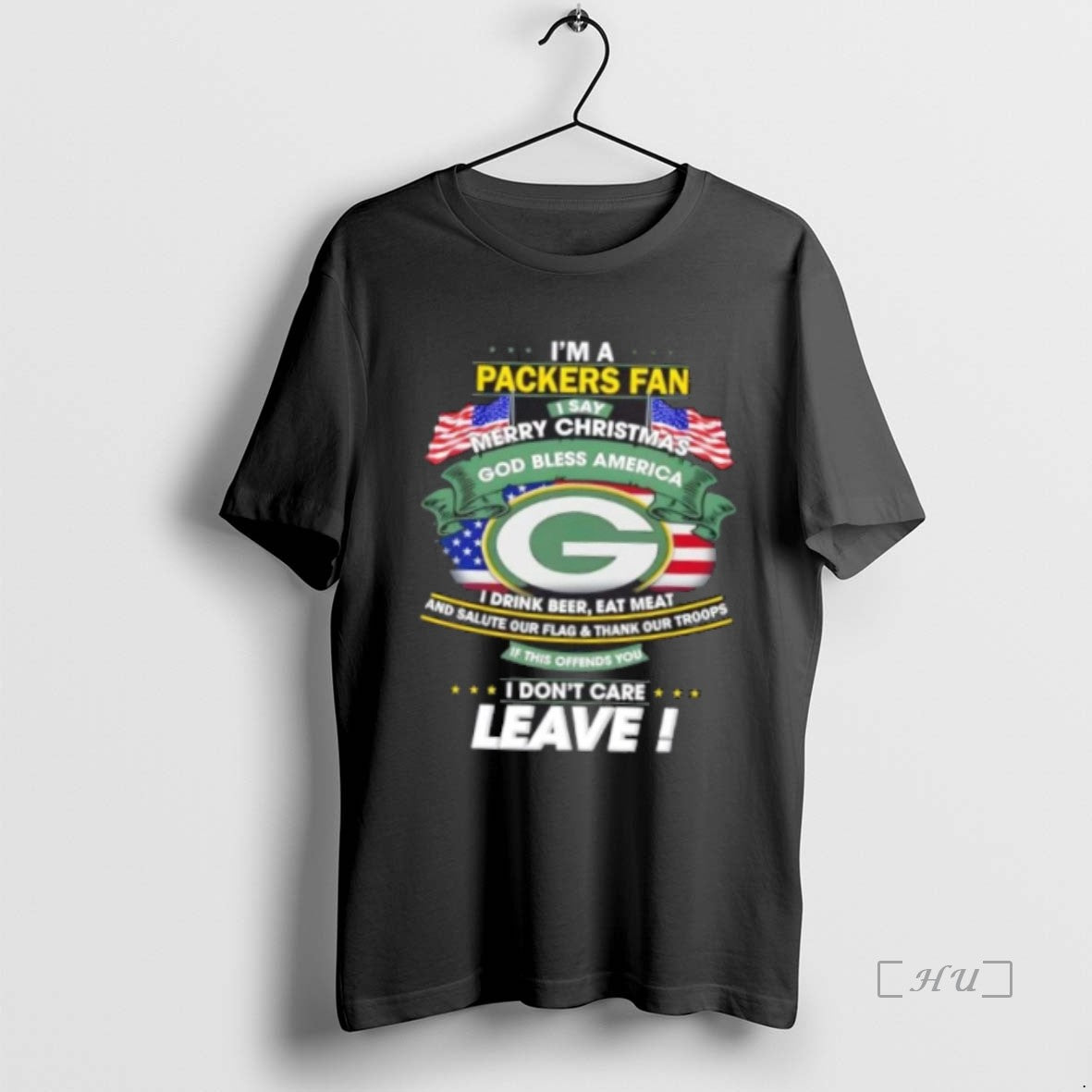 Officials Im A Green Bay Packers Fan I Say Merry Christmas God Bless America