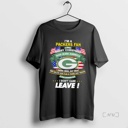 Officials Im A Green Bay Packers Fan I Say Merry Christmas God Bless America