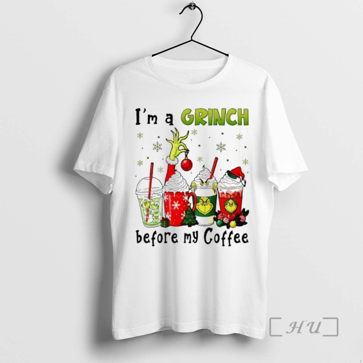 Officials Im A Grinch Before My Coffee Christmas