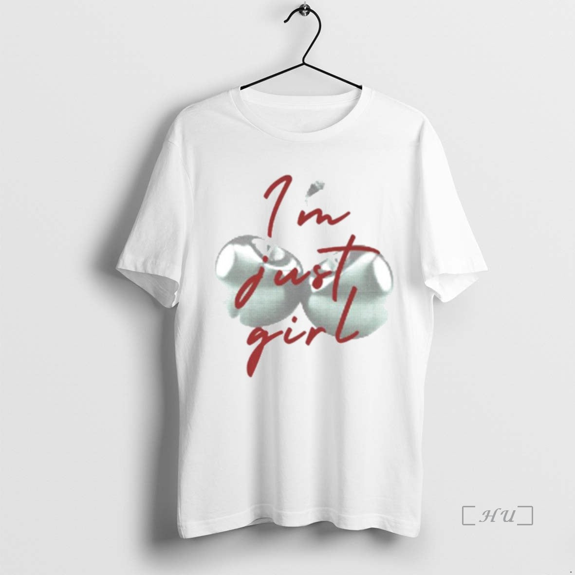 Officials Im Just A Girl Cherry Ornaments
