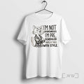 Officials Im Not Spontaneous Im Pre Scheduled Unpredictable With Style Premium T Shirt Sweater