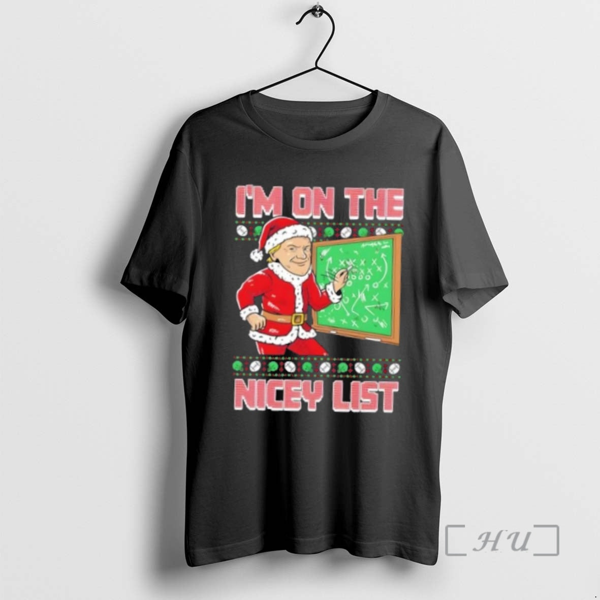 Officials Im On The Nicey List Christmas Ugly