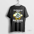 Officials Im Proud Of Being A Green Bay Packers Fan Premium Tee Shirt Sweater