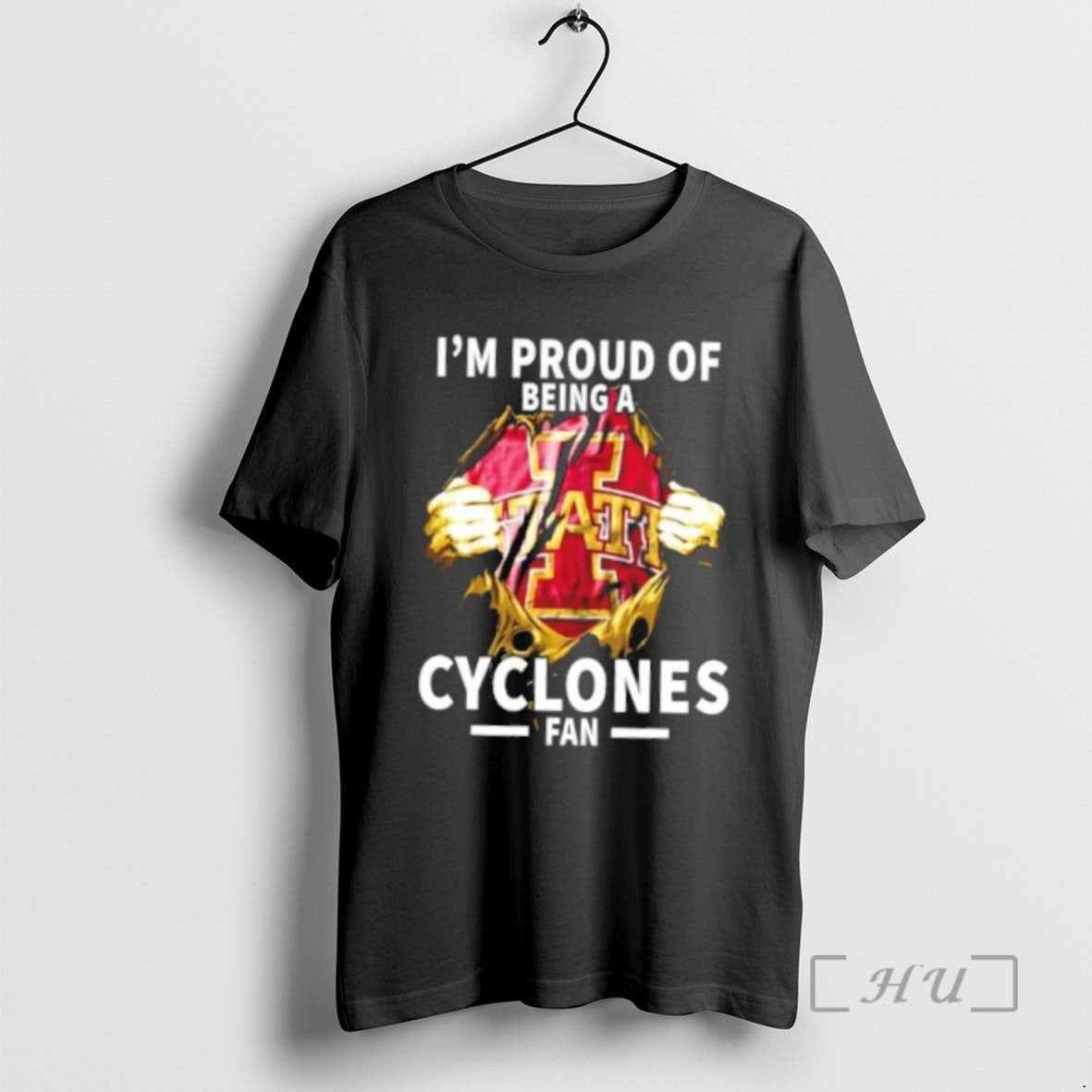 Officials Im Proud Of Being A Iowa State Cyclones Fan Premium T Shirt Sweater