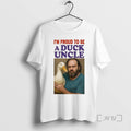 Officials Im Proud To Be A Duck Uncle Ornaments Tee Shirt Sweater