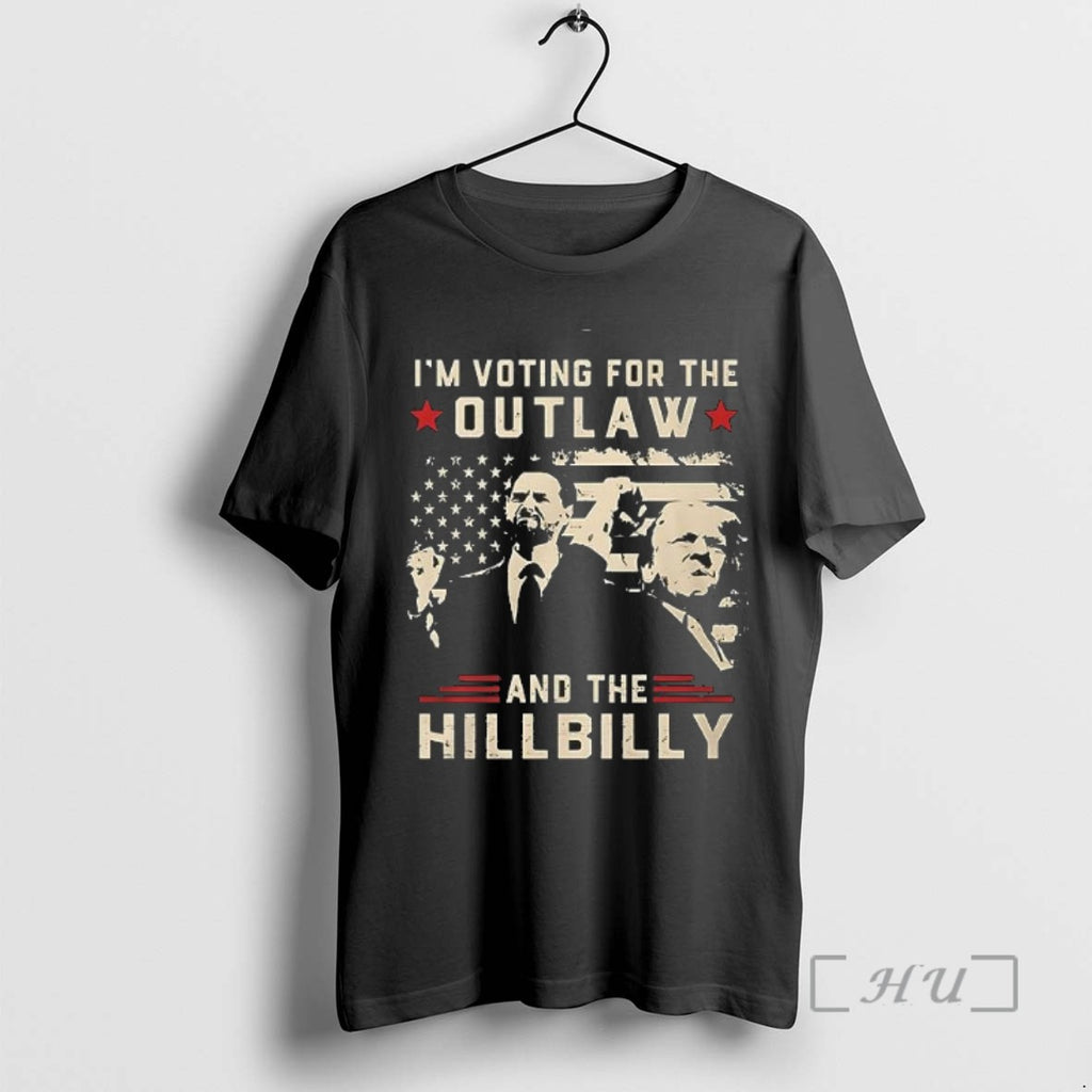 Officials Im Voting For The Outlaw And The Hillbilly Retro Tee Shirt Sweater